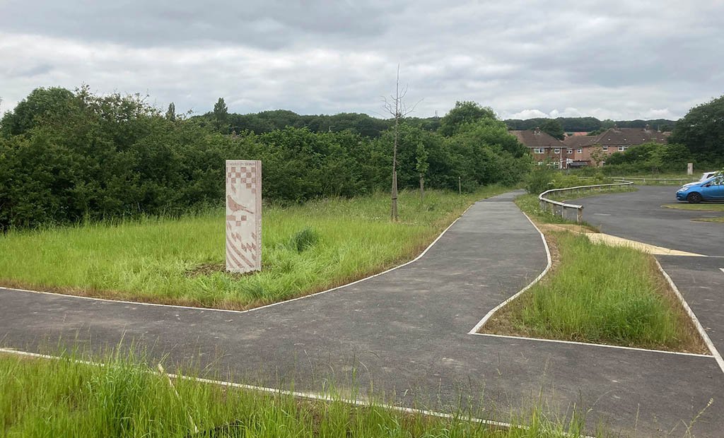 Tall Roman Stelae Visual Precast Column