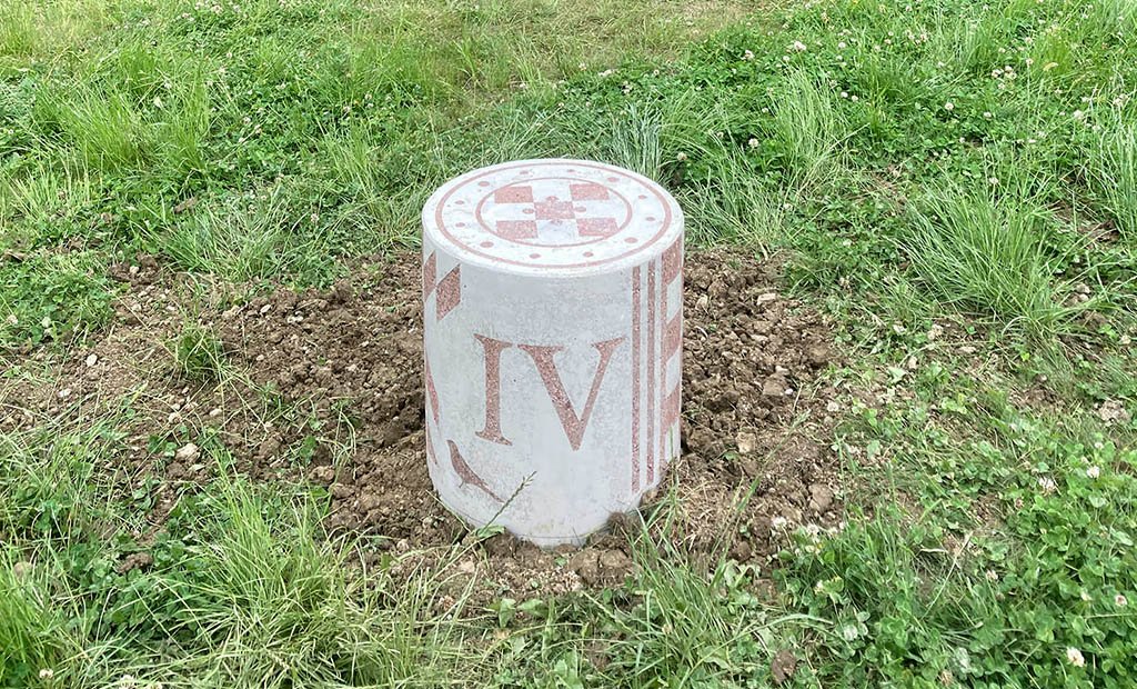 Small Roman Stelae Visual Precast Column