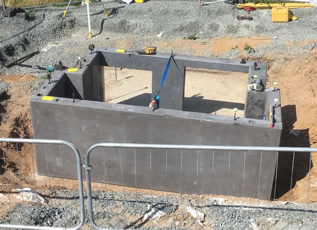 Visual Concrete design mid assembly